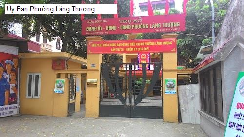 Ủy Ban Phường Láng Thượng