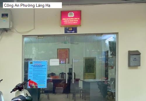 Công An Phường Láng Hạ