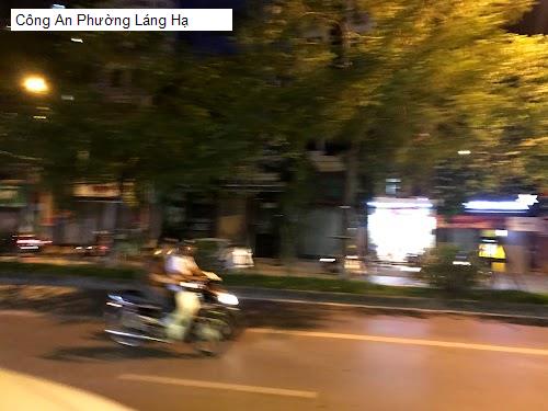 Công An Phường Láng Hạ
