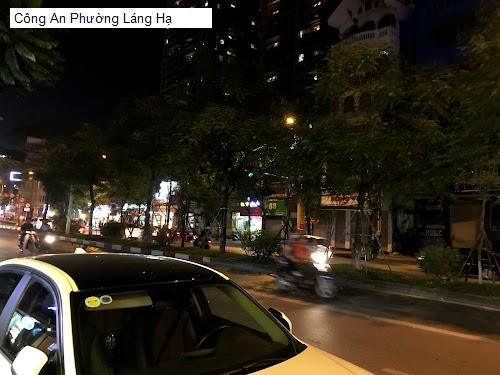 Công An Phường Láng Hạ