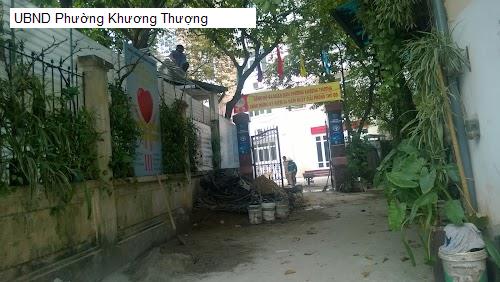UBND Phường Khương Thượng