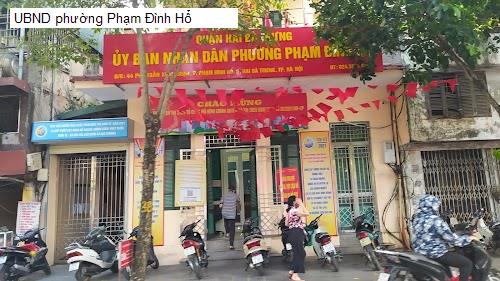 UBND phường Phạm Đình Hổ