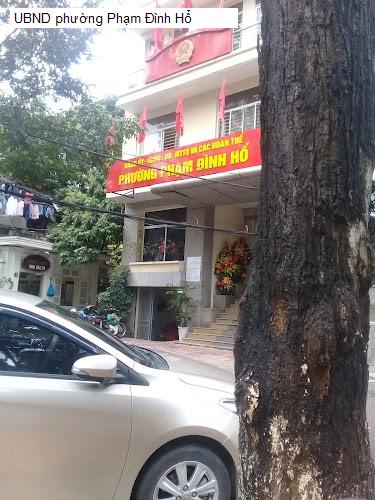 UBND phường Phạm Đình Hổ