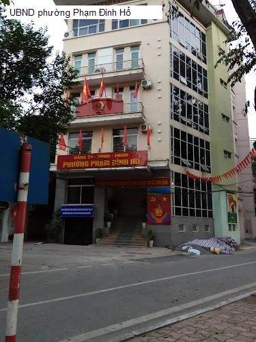 UBND phường Phạm Đình Hổ