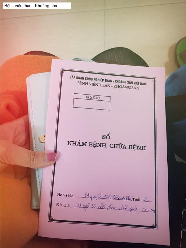 Bệnh viện than - Khoáng sản