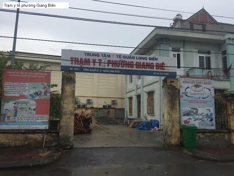Trạm y tế phường Giang Biên