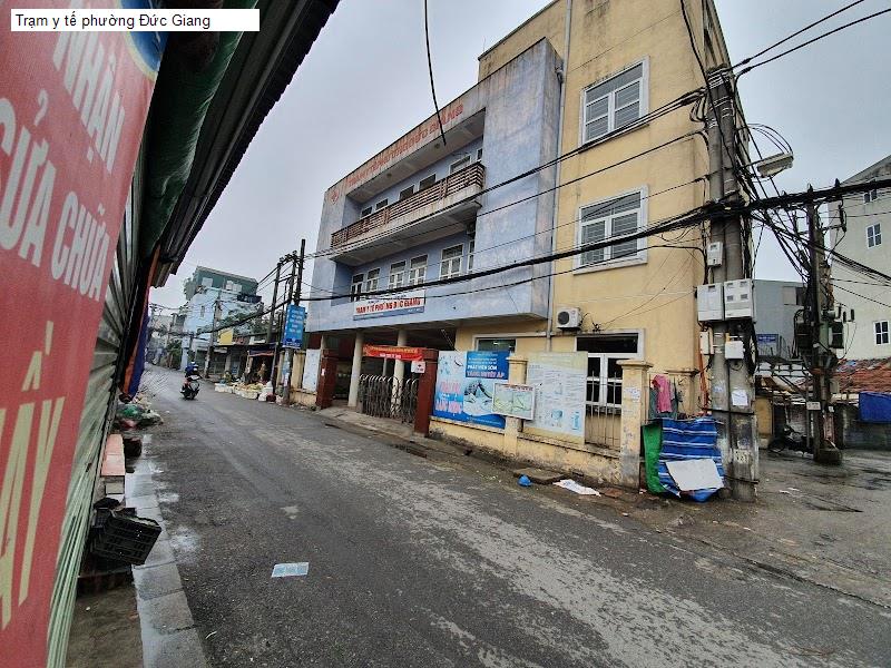 Trạm y tế phường Đức Giang