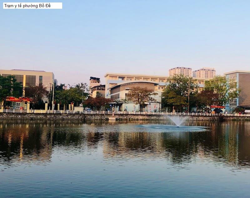 Trạm y tế phường Bồ Đề