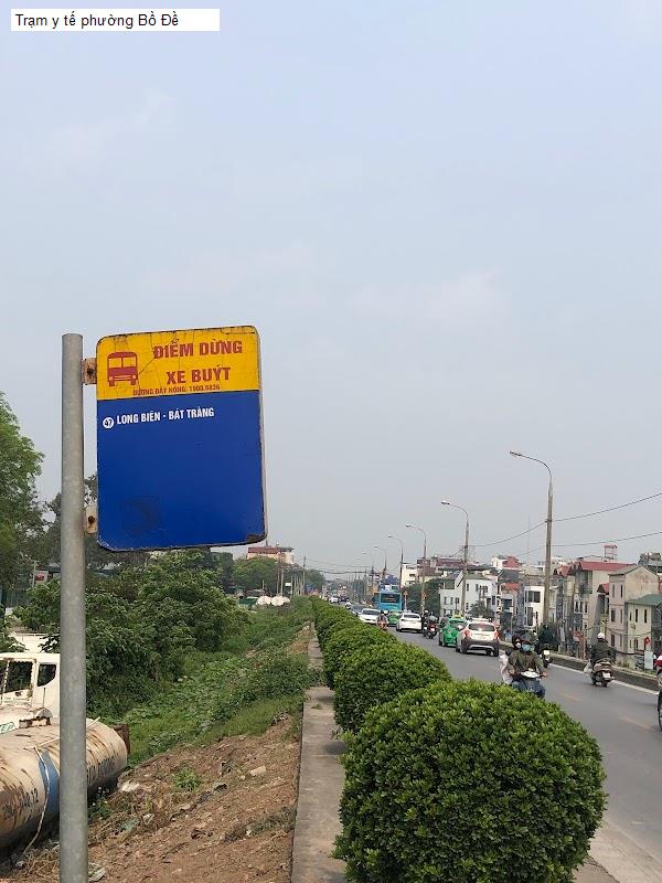 Trạm y tế phường Bồ Đề