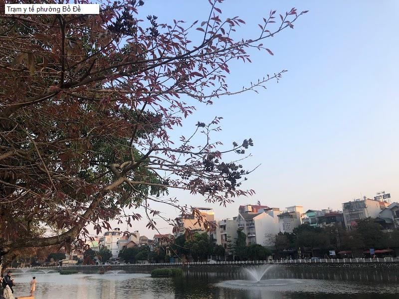 Trạm y tế phường Bồ Đề