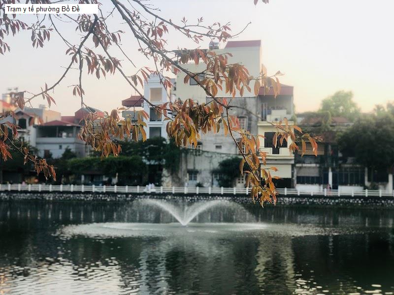 Trạm y tế phường Bồ Đề