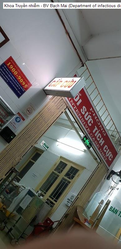 Khoa Truyền nhiễm - BV Bạch Mai (Department of infectious diseases)