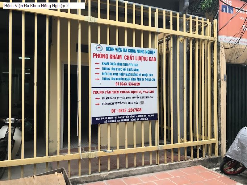 Bệnh Viện Đa Khoa Nông Nghiệp 2