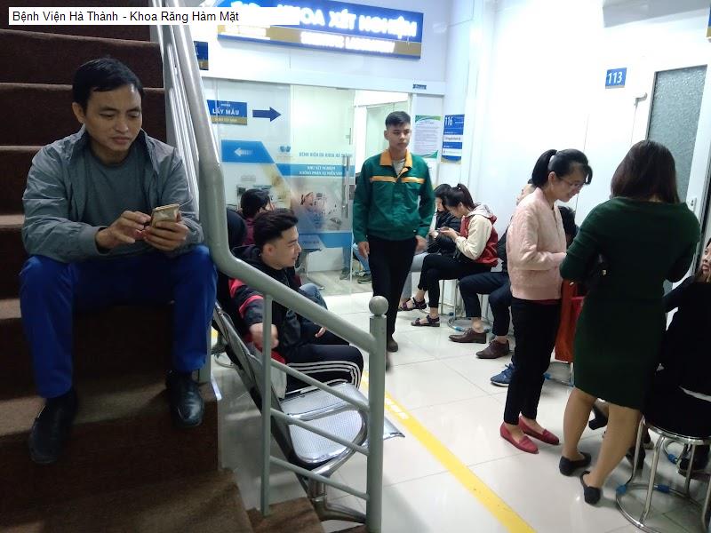 Bệnh Viện Hà Thành - Khoa Răng Hàm Mặt