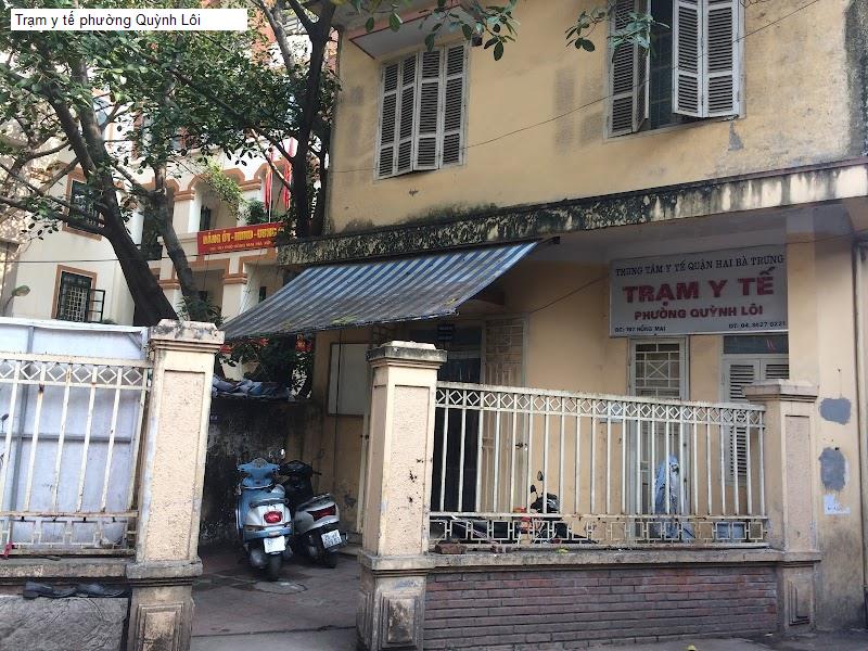 Trạm y tế phường Quỳnh Lôi
