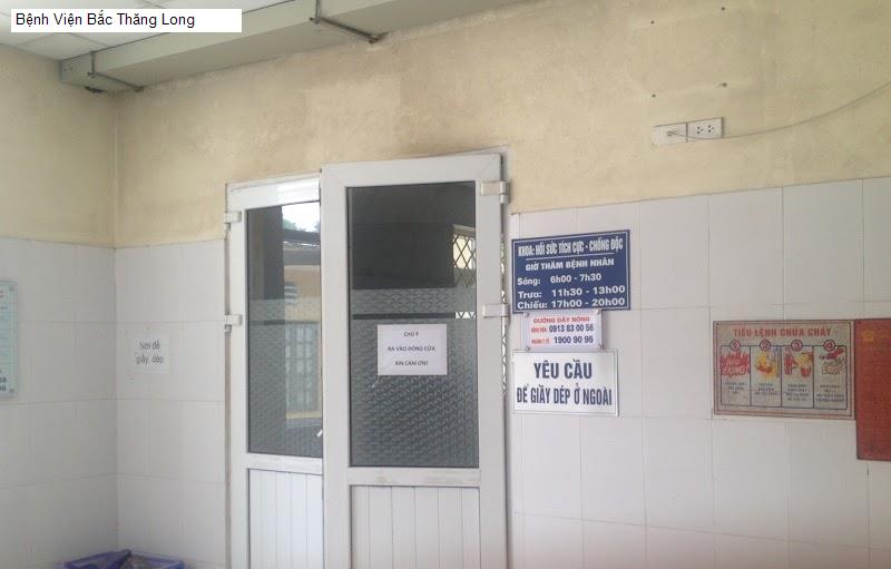 Bệnh Viện Bắc Thăng Long