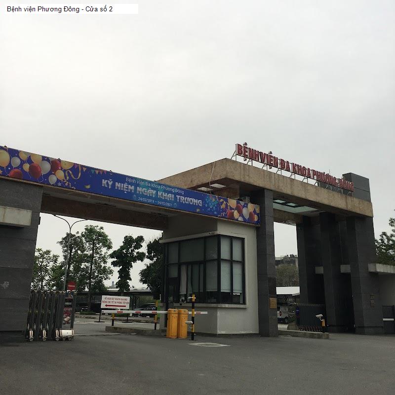 Bệnh viện Phương Đông - Cửa số 2