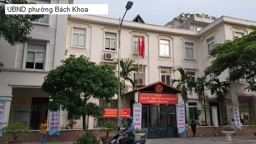 UBND phường Bách Khoa