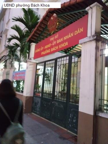 UBND phường Bách Khoa