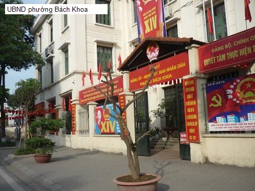 UBND phường Bách Khoa
