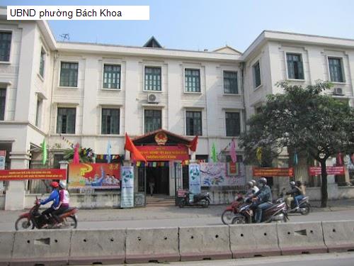 UBND phường Bách Khoa