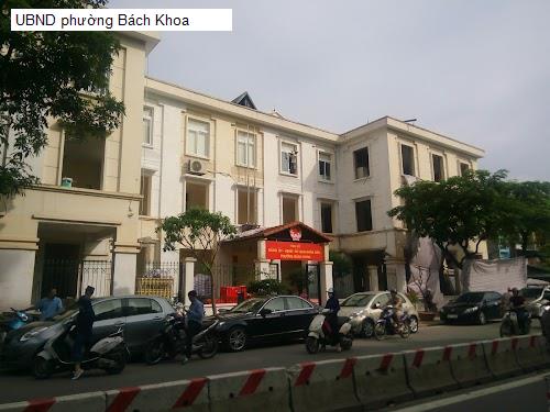 UBND phường Bách Khoa