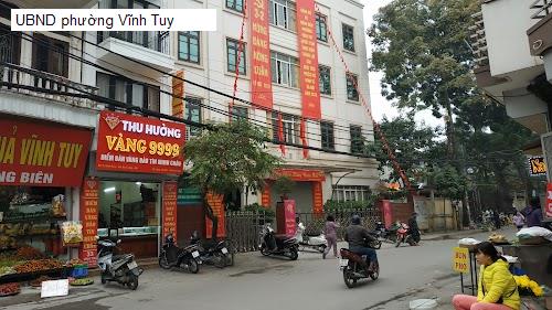 UBND phường Vĩnh Tuy