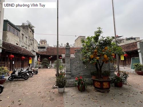 UBND phường Vĩnh Tuy