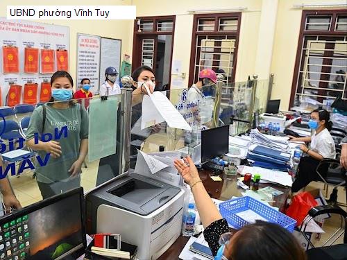 UBND phường Vĩnh Tuy