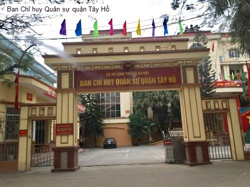 Ban Chỉ huy Quân sự quận Tây Hồ