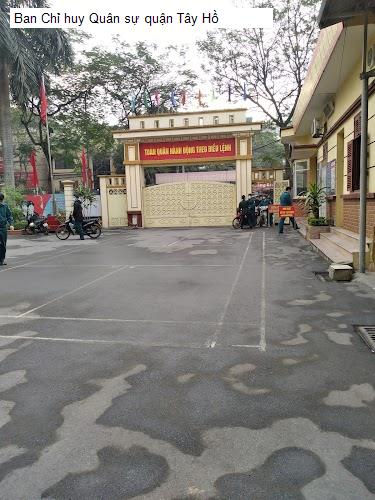 Ban Chỉ huy Quân sự quận Tây Hồ