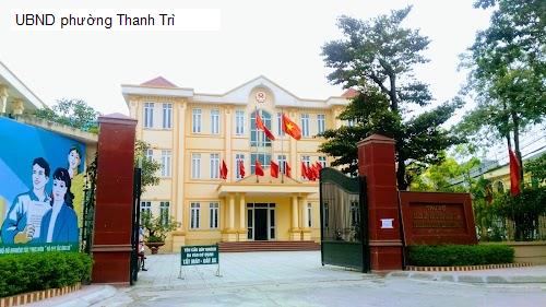 UBND phường Thanh Trì