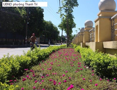 UBND phường Thanh Trì