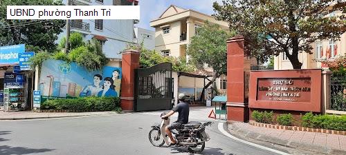 UBND phường Thanh Trì
