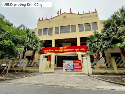 UBND phường Định Công