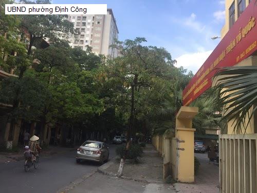 UBND phường Định Công