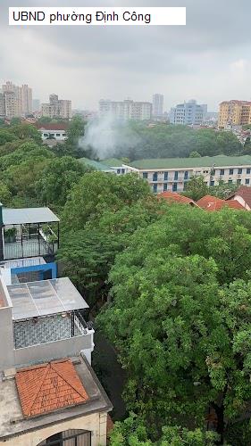 UBND phường Định Công
