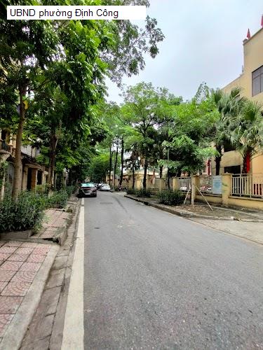 UBND phường Định Công