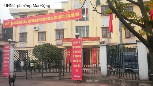 UBND phường Mai Động