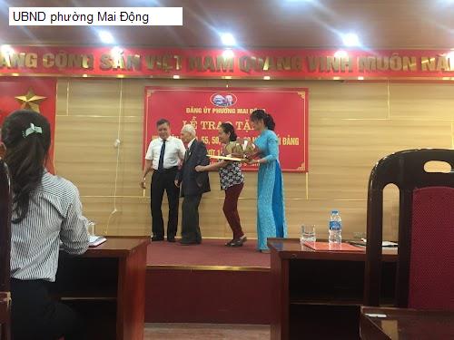 UBND phường Mai Động