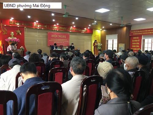 UBND phường Mai Động
