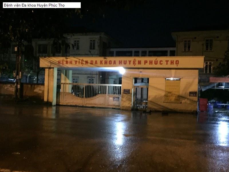 Bệnh viện Đa khoa Huyện Phúc Thọ