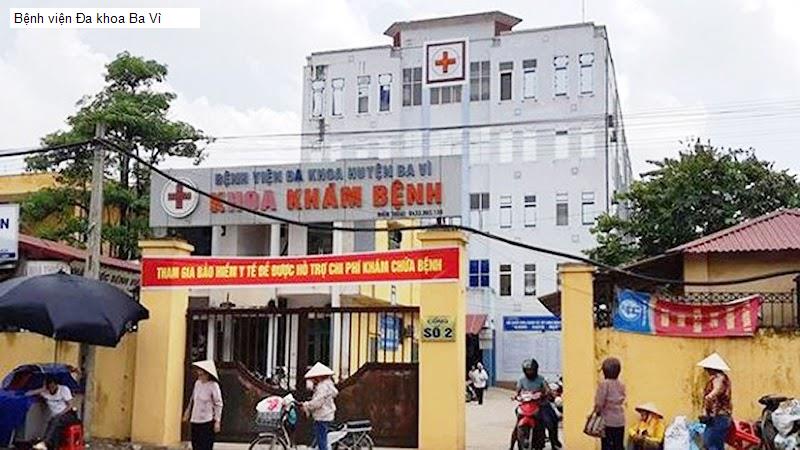 Bệnh viện Đa khoa Ba Vì