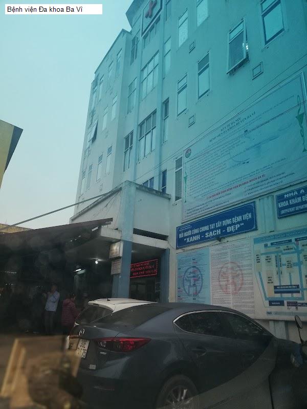 Bệnh viện Đa khoa Ba Vì