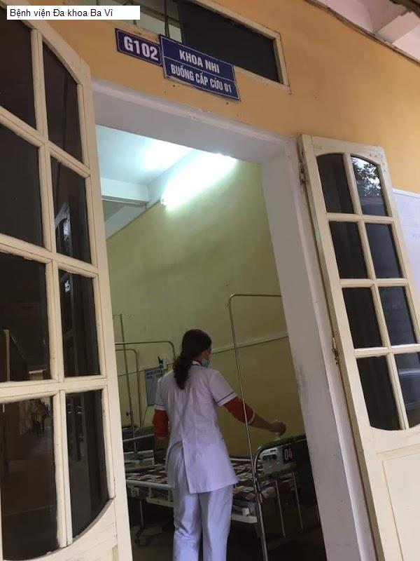 Bệnh viện Đa khoa Ba Vì