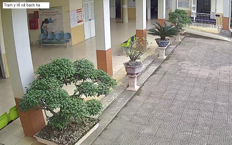 Trạm y tế xã bạch hạ