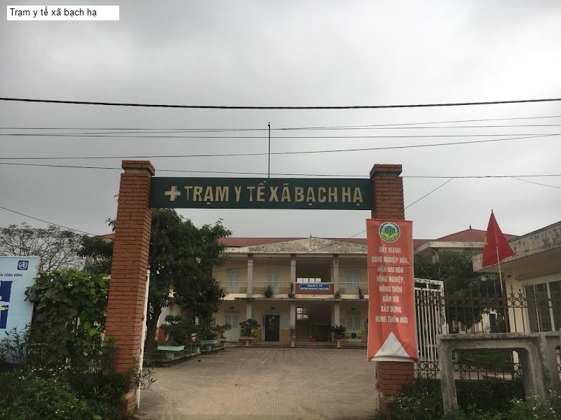 Trạm y tế xã bạch hạ