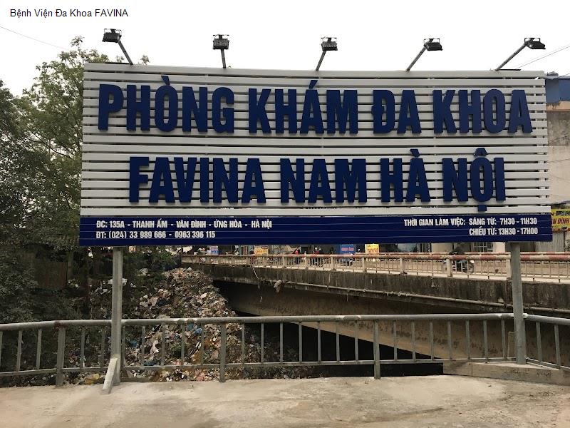 Bệnh Viện Đa Khoa FAVINA