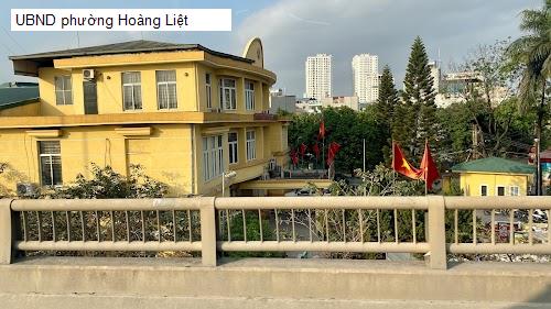 UBND phường Hoàng Liệt