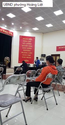 UBND phường Hoàng Liệt